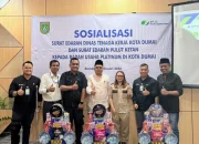 Disnaker dan BPJS Ketenagakerjaan Dumai Sosialisasikan Kewajiban Jaminan Sosial kepada 20 Perusahaan Platinum