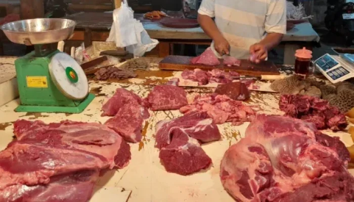 Harga Daging Naik Jelang Lebaran 1447 H, Permintaan Warga Pekanbaru Melonjak