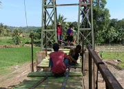 Jembatan Garuda Hampir Rampung: Dari Sungai yang Memisahkan, Kini Menjadi Jalan Harapan