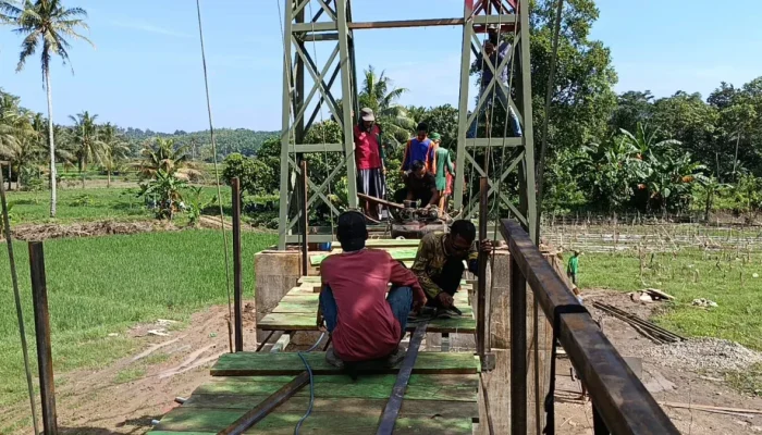 Jembatan Garuda Hampir Rampung: Dari Sungai yang Memisahkan, Kini Menjadi Jalan Harapan
