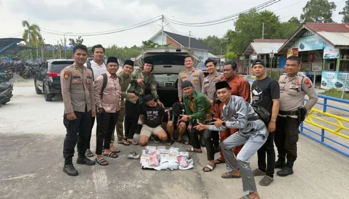 Jalur Narkoba Bengkalis Terbongkar, 13 Kg Sabu Disita