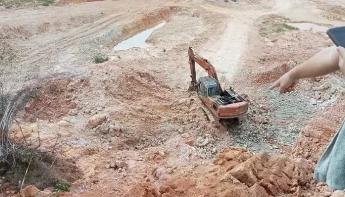 Kematian Tragis di Galian C Ilegal Pekanbaru, Excavator Belum Diamankan Polisi