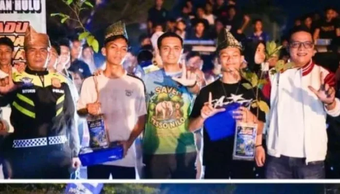 Polres Rohul Gelar Lomba Lari Malam, Cegah Balap Liar dan Perkuat Kamtibmas