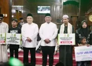 Safari Ramadan di Kunto Darussalam, Plt Gubernur Riau Janji Perbaiki Jalan Provinsi Sebelum Lebaran