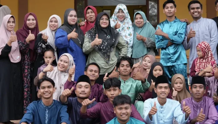 Safari Ramadan di Sabak Auh, Pemkab Siak Salurkan Zakat dan Soroti Pelayanan Publik