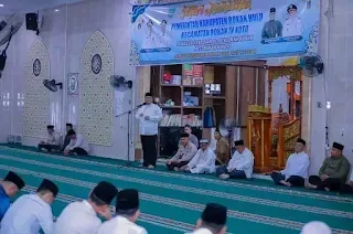 Safari Ramadan Pemkab Rohul di Rokan IV Koto, Sekda Zaki Soroti Aspirasi Warga dan Infrastruktur Desa