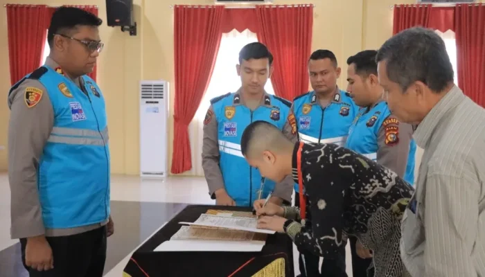 Seleksi Polri 2026, Komitmen Integritas Ditegaskan di Polres Kampar