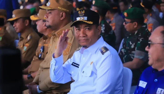 Wawako Pekanbaru Ikuti Apel Siaga Karhutla 2026 di Riau, Tegaskan Larangan Bakar Lahan