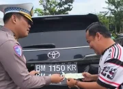 Ditlantas Polda Riau Tindak Puluhan Pelanggar TNKB, Penertiban Digelar Serentak di Pekanbaru