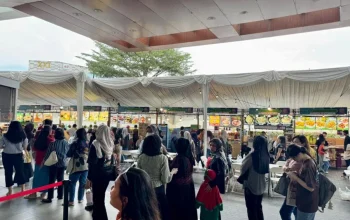 Festival Kuliner Pekanbaru Dibuka, 45 Tenant Viral Nasional Serbu Living World