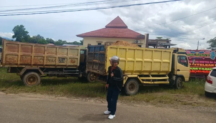 Tambang Galian C di Blitar Rejo Pringsewu Digerebek Polisi