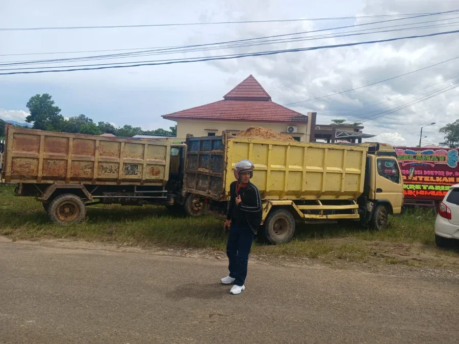 Tambang Galian C di Blitar Rejo Pringsewu Digerebek Polisi