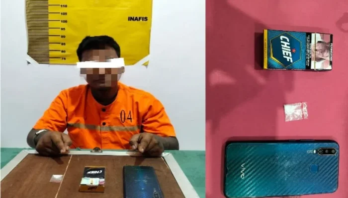 Polisi Tangkap Pengedar Sabu di Duri Barat dalam Operasi Non TO