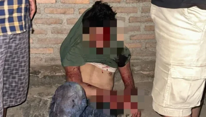 Aksi Nekat Berujung Petaka! Maling Kepergok di Alfamart Pringsewu, Dikejar Massa hingga Babak Belur