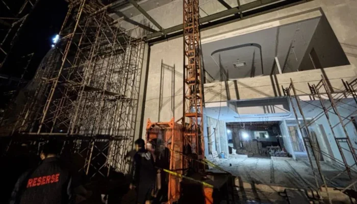 Lift Proyek RS Santa Maria Jatuh, Pemprov Riau Periksa Kontraktor dan Manajemen
