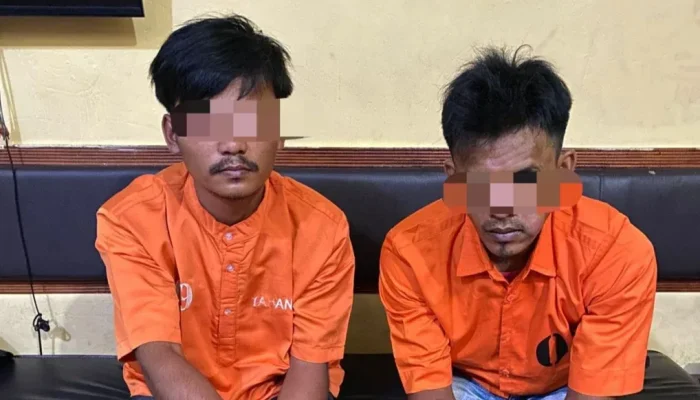 Polisi Gerebek Pesta Sabu di Tapung Hulu, Dua Pria Ditangkap di Kontrakan