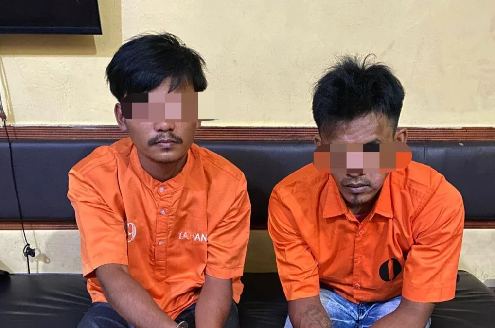 Polisi Gerebek Pesta Sabu di Tapung Hulu, Dua Pria Ditangkap di Kontrakan