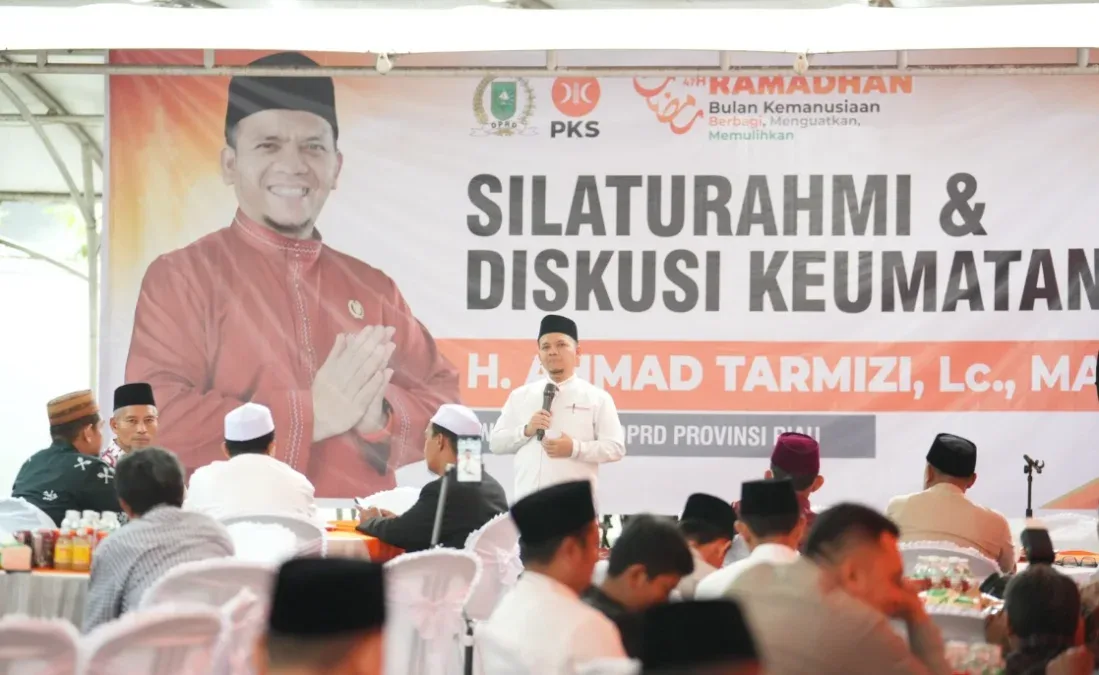Silaturahmi Ramadan DPRD Riau, Ahmad Tarmizi Tampung Aspirasi Warga
