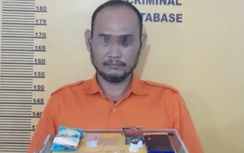 Sopir Nyambi Jadi Pengedar Sabu di Belilas Diringkus Polres Inhu