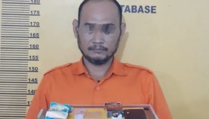 Sopir Nyambi Jadi Pengedar Sabu di Belilas Diringkus Polres Inhu