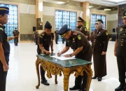 Fredy F Simanjuntak Resmi Jabat Kajari Rohul, Gantikan Rabbani Halawa