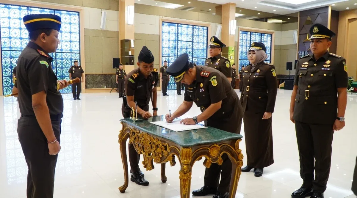 Fredy F Simanjuntak Resmi Jabat Kajari Rohul, Gantikan Rabbani Halawa