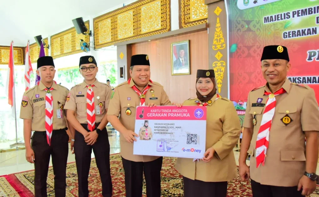 Kasmarni Resmi Dikukuhkan sebagai Kamabicab Bengkalis