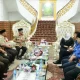Kasmarni Terima Audiensi Kwarcab Pramuka Bengkalis