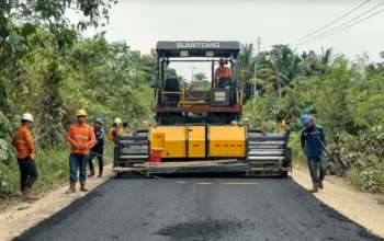 Pemerintah Kota Pekanbaru terus mempercepat program perbaikan jalan Pekanbaru 2026
