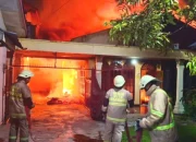 Rumah Sekaligus Kos-kosan di Pekanbaru Terbakar, Lima Unit Damkar Dikerahkan