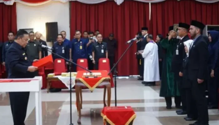 SF Hariyanto Lantik 77 Kepala Sekolah, Dorong Kinerja Pendidikan Lebih Optimal