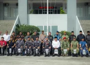 Sugiyarto Sambut Komandan Koarmada I di Dumai dengan Adat Melayu