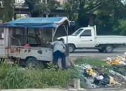 TRC 112 Pekanbaru Turun Cepat Tindak Laporan Penimbunan Parit di Jalan Riau Ujung