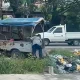 TRC 112 Pekanbaru Turun Cepat Tindak Laporan Penimbunan Parit di Jalan Riau Ujung
