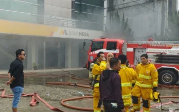 Bank Mega Duri Terbakar, Polisi Selidiki Penyebab Kebakaran