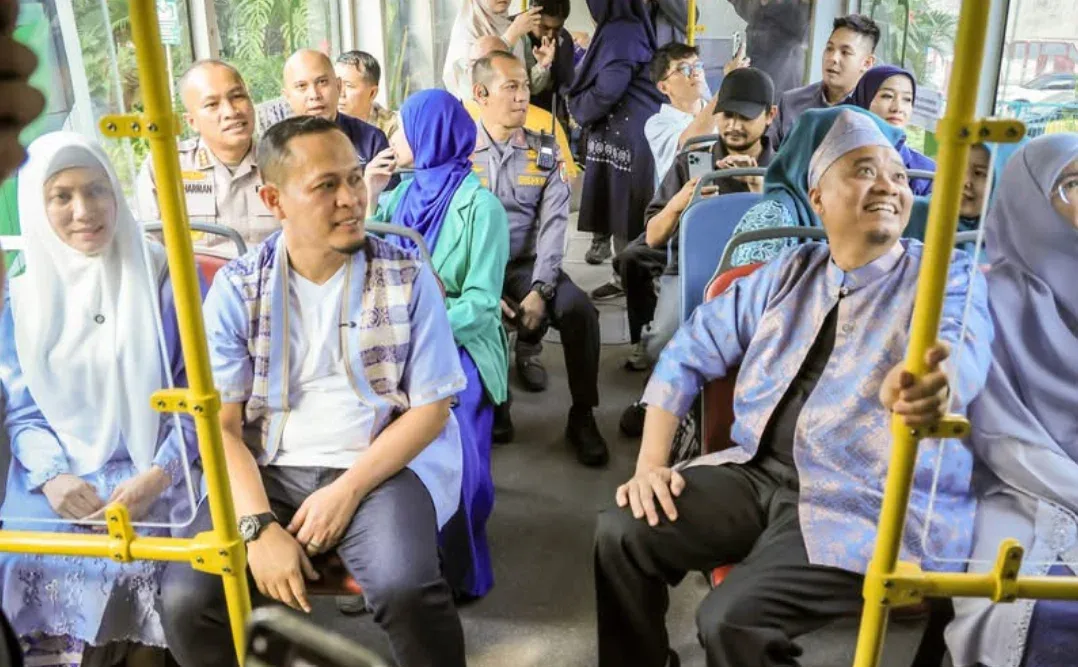 Bus Listrik Pekanbaru Dilengkapi 18 CCTV Online