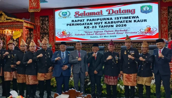 DPRD Kabupaten Kaur Gelar Paripurna Istimewa HUT Ke-23 ; Perkuat Semangat Pembangunan