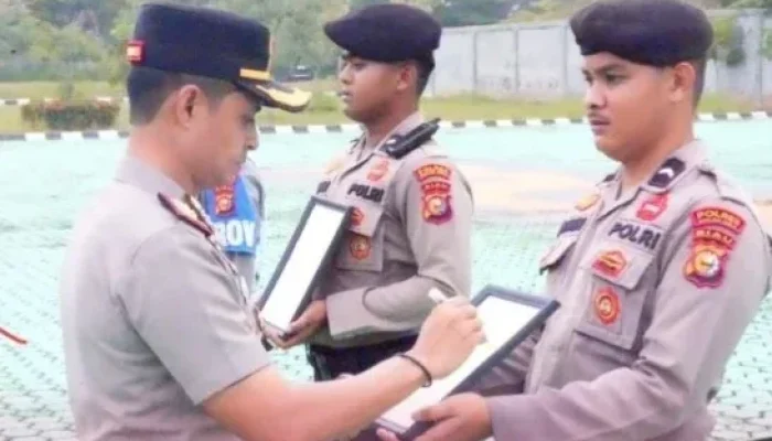 Dua Anggota Dipecat, Kapolres Rohul Tegaskan Komitmen Tegakkan Disiplin Polri