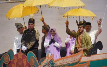 Kapal Harimau Buas Siak Curi Perhatian di MTQ Riau