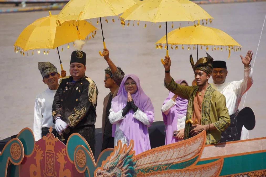 Kapal Harimau Buas Siak Curi Perhatian di MTQ Riau