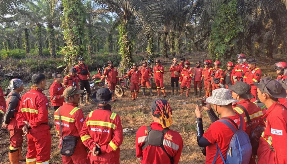Karhutla Tanjung Kapal Mulai Terkendali di Bengkalis