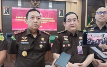 Kejagung dan KPK Evaluasi Penanganan Korupsi di Riau
