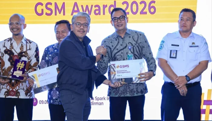 Kemnaker Borong Dua Penghargaan GSMS 2026 Berkat Inovasi Komunikasi Digital
