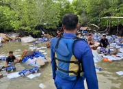 KLM Setia Bersama Tenggelam di Selat Rengit Meranti, Seluruh ABK Selamat