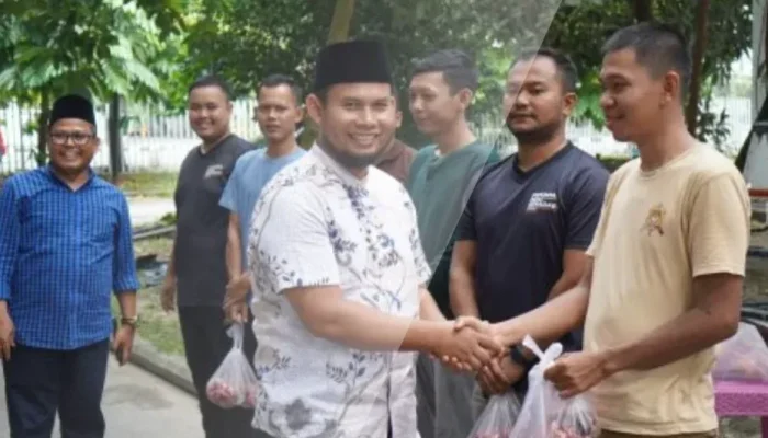 KPU Riau Salurkan Daging Kurban untuk Masyarakat pada Iduladha 1447 H