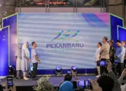 Agung Nugroho Luncurkan Logo HUT Pekanbaru ke-242, Siapkan 48 Program untuk Warga