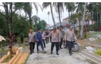 Patroli Besar di TPU Simpang Ngaso, Polisi Temukan Bong