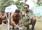 Pemkab Inhu Tanam 4.000 Pohon Serentak, Sekolah Jadi Garda Depan Pelestarian Lingkungan