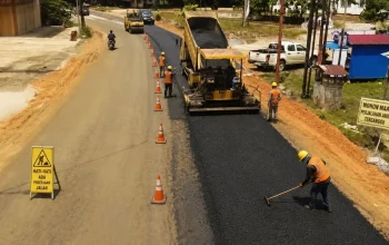 Perbaikan Jalan Simpang Minas Libatkan 24 Perusahaan