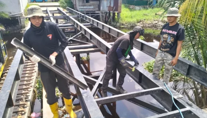 Polda Riau Rampungkan 110 Jembatan Merah Putih Presisi, Akses Warga Makin Mudah